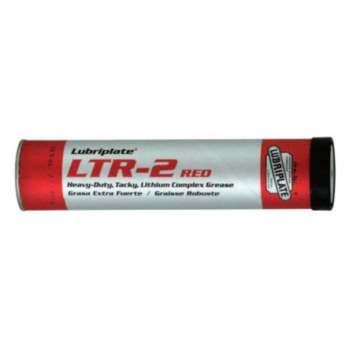 Lubriplate Red Lithium Grease, 14-1/2 oz, Cartridge, 10 EA, #L0167098