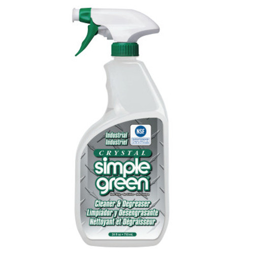 Simple Green Crystal Simple Green, 24 oz Spray Bottle, 12 BO, #610001219024