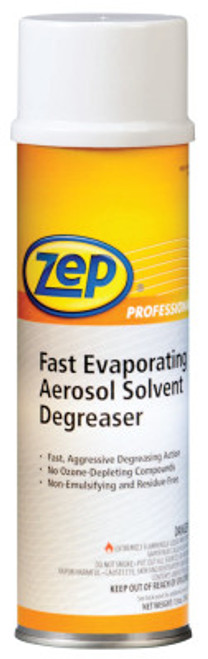 Zep Inc. Fast Evaporating Aerosol Solvent Degreaser, 14 oz Aerosol Can, 12 CA, #1040698