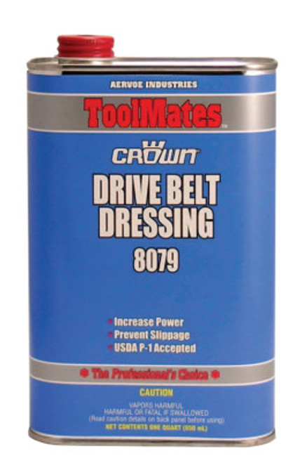 Aervoe Industries Drive Belt Dressings, 1 qt Can, 12 EA, #8079Q