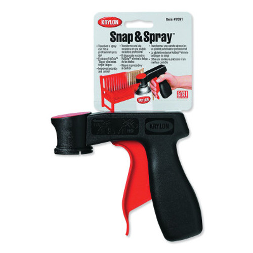 Krylon Industrial Snap & Spray? Spray Can Handles, Universal Fit, Plastic, 12 EA, #K07091000