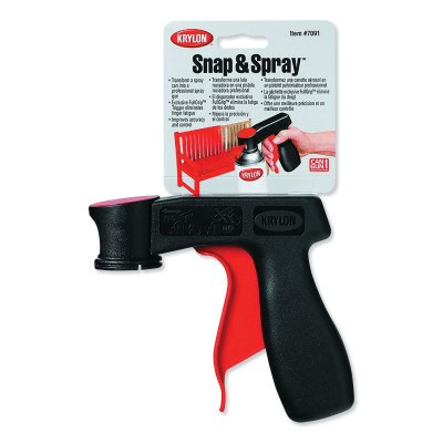 Krylon Industrial Snap & Spray? Spray Can Handles, Universal Fit, Plastic, 12/BX, #K07091000