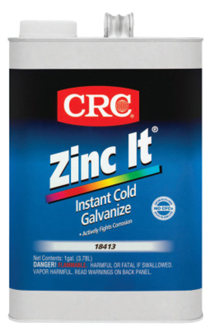 CRC Zinc-It Instant Cold Galvinize, 1 Gallon Pail, 1 GAL, #18413