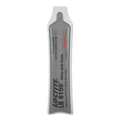 LOCTITE Silver Grade Anti-Seize Lubricants, 7g Pouch, 1200 CA, #531668