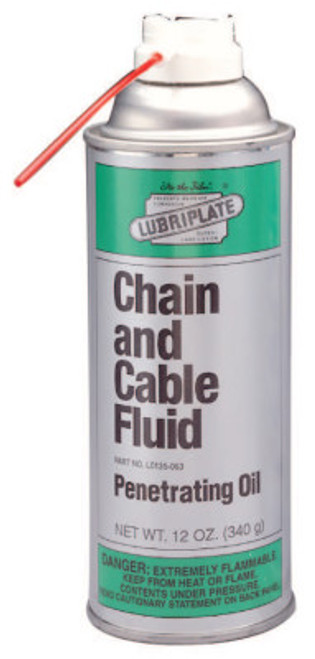 Lubriplate Chain & Cable Fluids, 7 lb Jug, 4 CTN, #L0135007