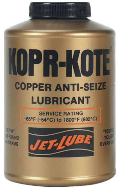 Jet-Lube High Temperature Anti-Seize & Gasket Compounds, 1 lb Can, 1 CAN, #10004