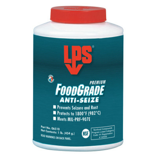 ITW Pro Brands Food Grade Anti-Seize Lubricants, 1 lb Bottle, 1 EA, #6510