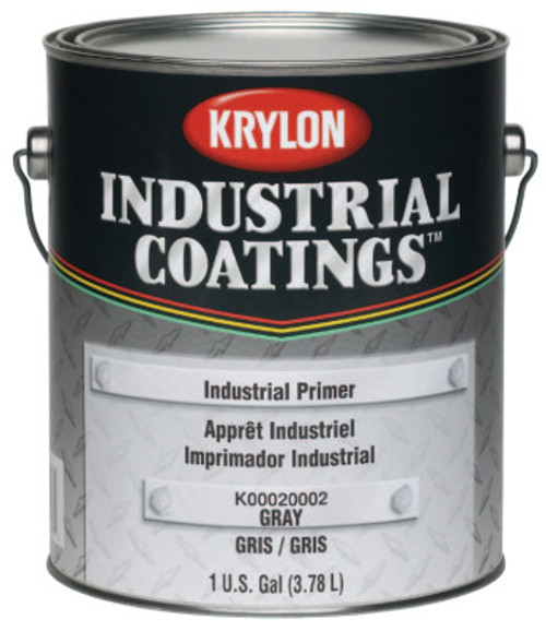 Krylon Industrial Industrial Coatings Industrial Primers, 1 Gallon Can, Gray, 4 GA, #K0002000216