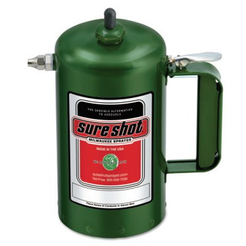 Milwaukee Sprayer Sure Shot Sprayers, 1 qt, With Adjustable Nozzle, Steel, 1 EA, #1002