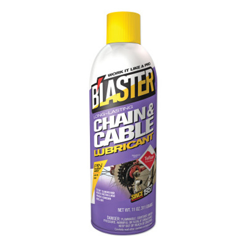 Blaster Chain and Cable Lubricant, 11 oz, Aerosol Can, 6 CA, #16CCL