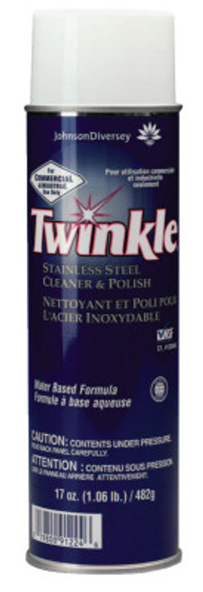 Boardwalk Stainless-Steel Cleaner and Polish, Lemon, 18 oz., 12 ct