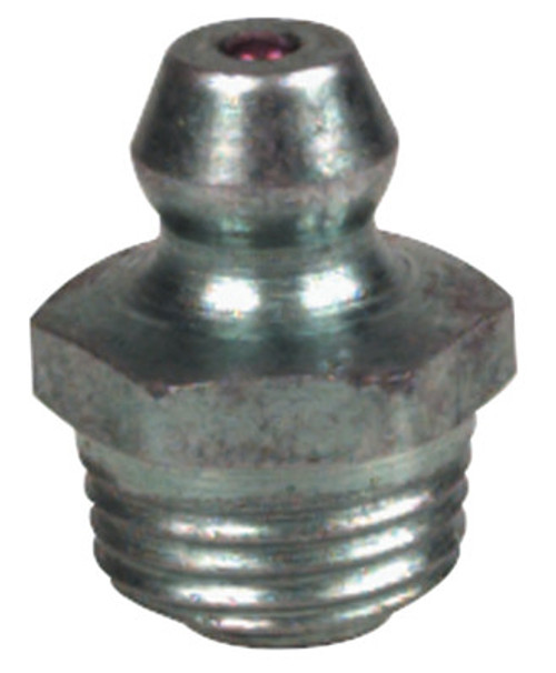 Alemite Thread Forming Fittings, Straight, 5/8 in, Male/Male, 1/8 in, 500 EA, #1720B