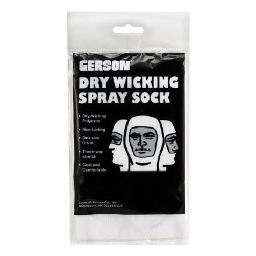 Gerson Painter's Spray Sock, One Size Fits All, Dry-Wick Polyester, Economy, 144 CA, #070195B