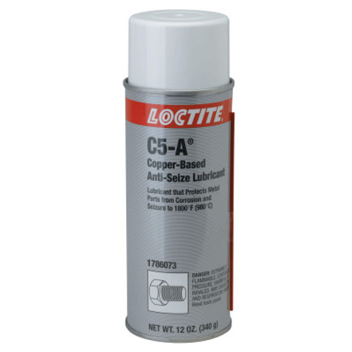 Loctite C5-A Copper Based Anti-Seize Lubricant, 12 oz Can, 12 CA, #1786073