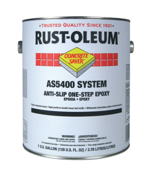 Rust-Oleum Industrial 402 BLACK ANTI-SLIP ONE-STEP EPOXY FLOOR, 2 GAL, #AS5479402