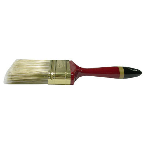 Weiler Varnish Brushes, 3" wide, 3 in trim, Poly/nylon, Foam handle, 12 EA, #40060