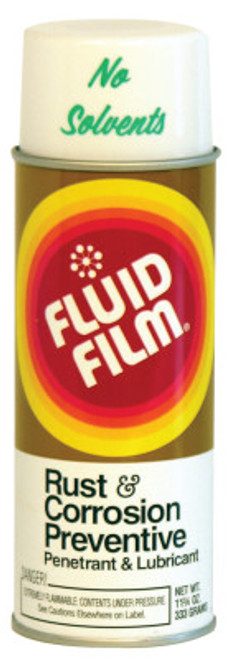 Eureka Chemical Fluid Film Preventive & Lubricant, 11 3/4 oz Aerosol Can, 12 CAN, #8199100207