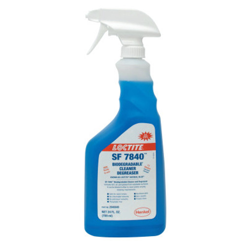 Loctite Natural Blue Biodegradable Cleaner & Degreaser, Cherry, 24 oz Pump Spray, 1 EA, #2046049