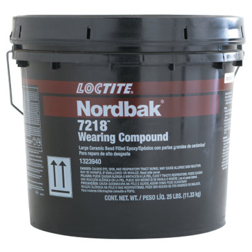 Loctite Nordbak Wearing Compound, 25 lb Plastic Pail, 1 EA, #1323940