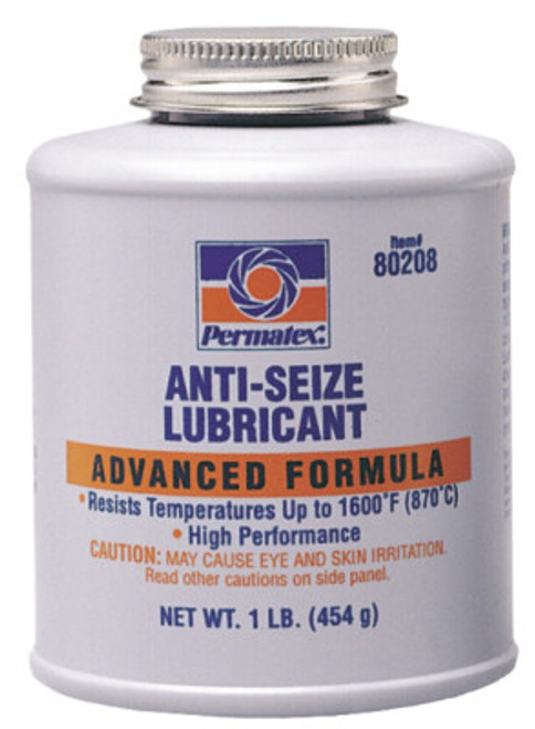 Permatex Anti-Seize Lubricants, 16 oz Brush Top Bottle, 1 EA, #80208