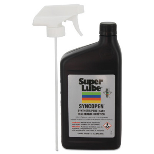 Super Lube Syncopen, 32 oz, Trigger Pump Spray Bottle, 12 EA, #85032