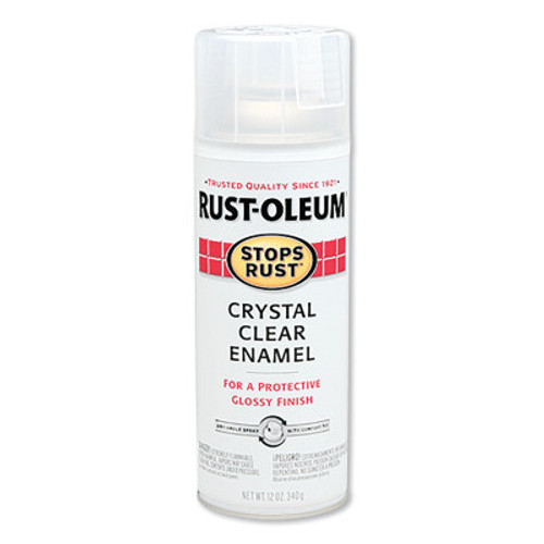 Rust-Oleum Industrial 12OZ. CRYSTAL CLEAR GLOSS PROTECTOR SPRAY, 6 CS, #7701830