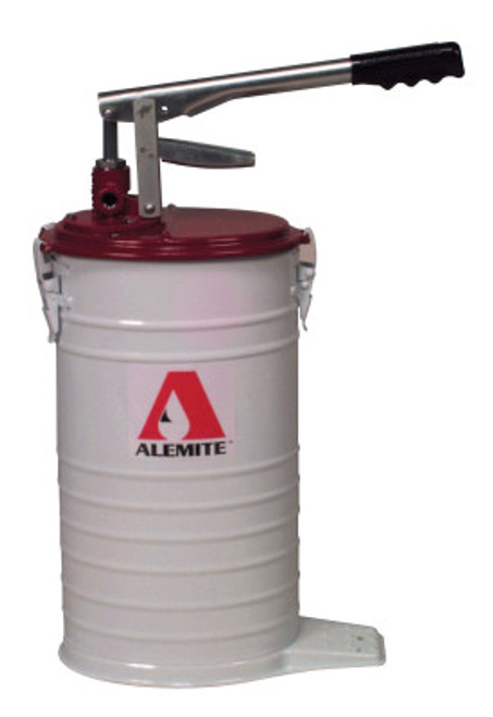 Alemite Volume Delivery Bucket Pumps, 25-35 lb, 1 EA, #71814