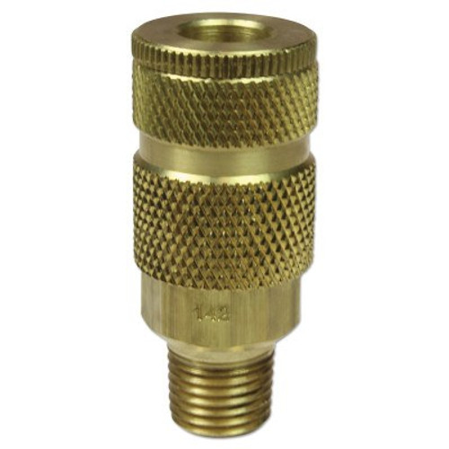 Coilhose Pneumatics Coilflow ARO Interchange Series Couplers, 3/8 in (NPT) M, Brass, 25 EA, #145