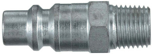 Lincoln Industrial Industrial Style Couplers & Nipples, 1/4 in NPT(M), 1 EA, #640104