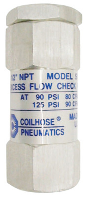 Coilhose Pneumatics 3/8"FPT SAFETY EXCESS FLOW CHECK VALVE, 1 EA, #SV803