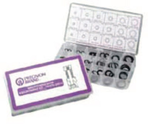 Precision Brand Lengthening & Shortening Shims, 0.00075", Steel 1075, 0.015" x 5/8" Screw Size, 50 PKG, #26064