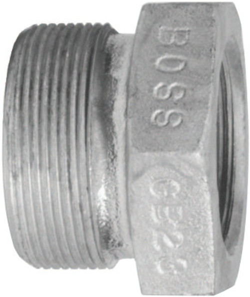 Dixon Valve Boss Ground Joint Female Spuds, 1 3/8 in, Plated Steel, 1 EA, #GB8