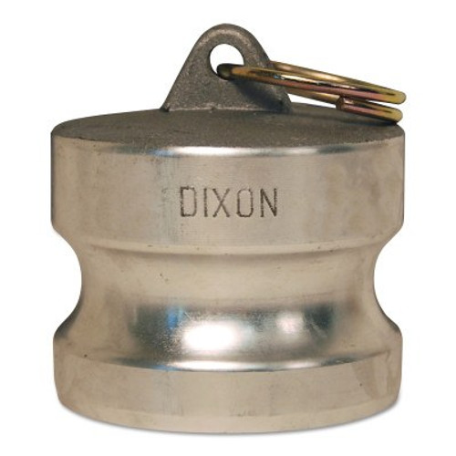 Dixon Valve Global Type DP Dust Plugs, 2 3/32 in Dia., 1 1/2 in, Aluminum, 200 EA, #G150DPAL