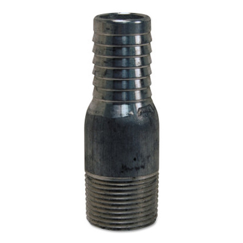 Dixon Valve King Combination Nipples, 3/4 in x 3/4 in (NPT) Male, Plated Steel, 1 EA, #STC5