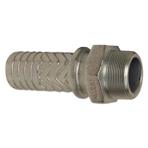 Dixon Valve Boss Stems, 1/4 in (NPT) Male, Steel, 25 EA, #MS8X4