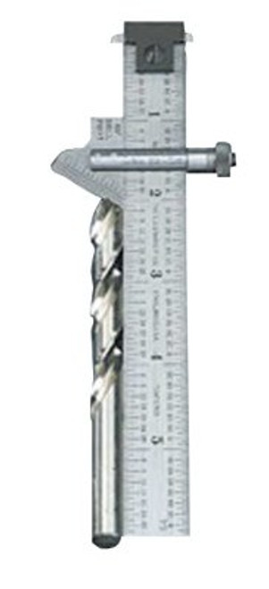 L.S. Starrett 22C DRILL POINT GAGE 59DEGREE BEVEL  32NDS GRAD, 1 EA, #50150
