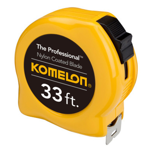 Komelon USA Professional Series Power Tapes, 1 in x 33 ft, 1 EA, #4933