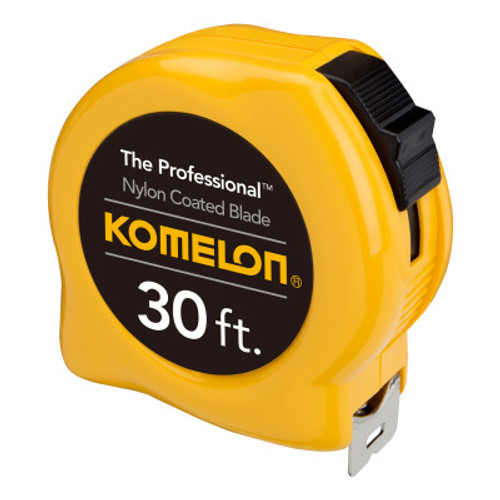 Komelon USA Professional Series Power Tapes, 1 in x 30 ft, 1 EA, #4930