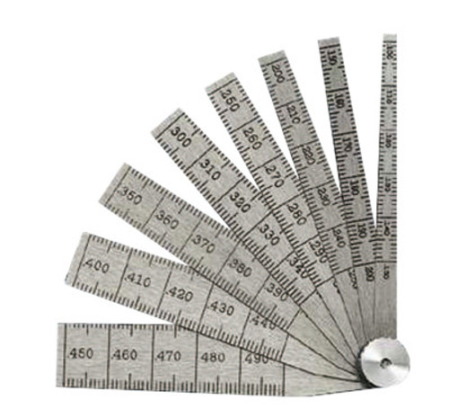 L.S. Starrett 269A TAPER GAGE .100-.50, 1 EA, #51290