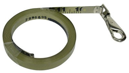 U.S. Tape Replacement Blades For Use With U.S. Tape 62447, Etched Stainless Gauging Tape, 1 EA, #62547