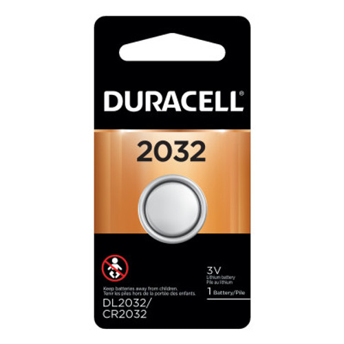 Duracell Lithium Batteries, Coin Cell, 3 V, 2032, 6 CT, #DURDL2032BPK