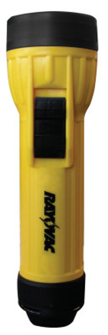 Rayovac 3 LED Flashlight with Batteries, (1) D, 20 lumens, Yellow, 1 EA, #WHH2DBA