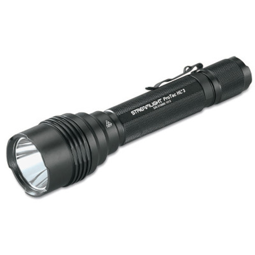 Streamlight ProTac HL 3 Professional Tactical Flashlights, 3 3V CR123A, 35 to 1,100 lumens, 1 EA, #88047