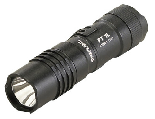 Streamlight ProTac Flashlight, 1 CR123 or AA Battery, 350 Lumens, Black, 1 EA, #88061