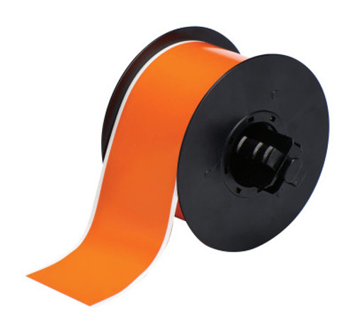 Brady BBP31 Indoor/Outdoor Vinyl Tapes, 100 ft x 2 1/4 in, Orange, 1/RL, #B30C2250595OR