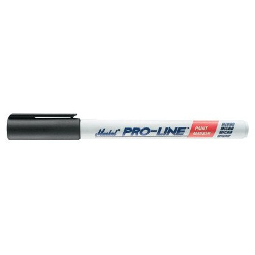 Markal PRO-LINE Fine Point Paint Markers, 1/16 in Tip, Fine, Orange, 1/EA, #96877