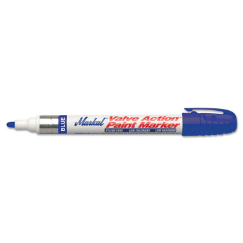 Markal 96800 Valve Action Paint Marker, White