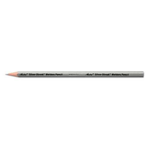 Markal Silver-Streak Welder's Pencils, Silver, 12/DZ, #96101