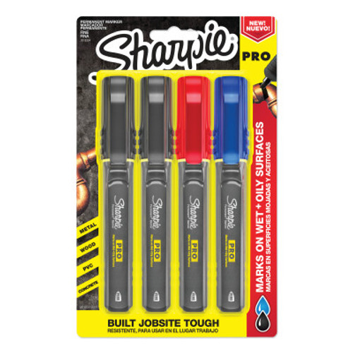 Sharpie PRO Markers, Assorted Colors, Fine, 36/BX, #2018324