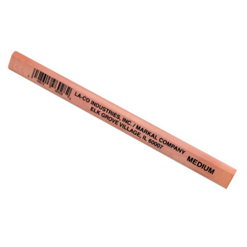 Markal Carpenter Pencils, Medium, 7 in, Gray, 1/EA, #96928